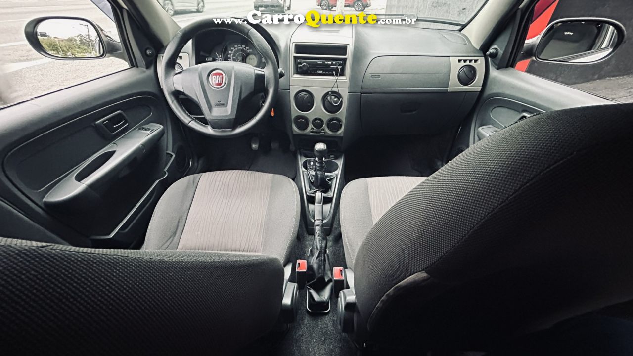 FIAT   PALIO WAY 1.0 FIRE FLEX 8V 5P   BRANCO 2015 1.0 FLEX - Loja