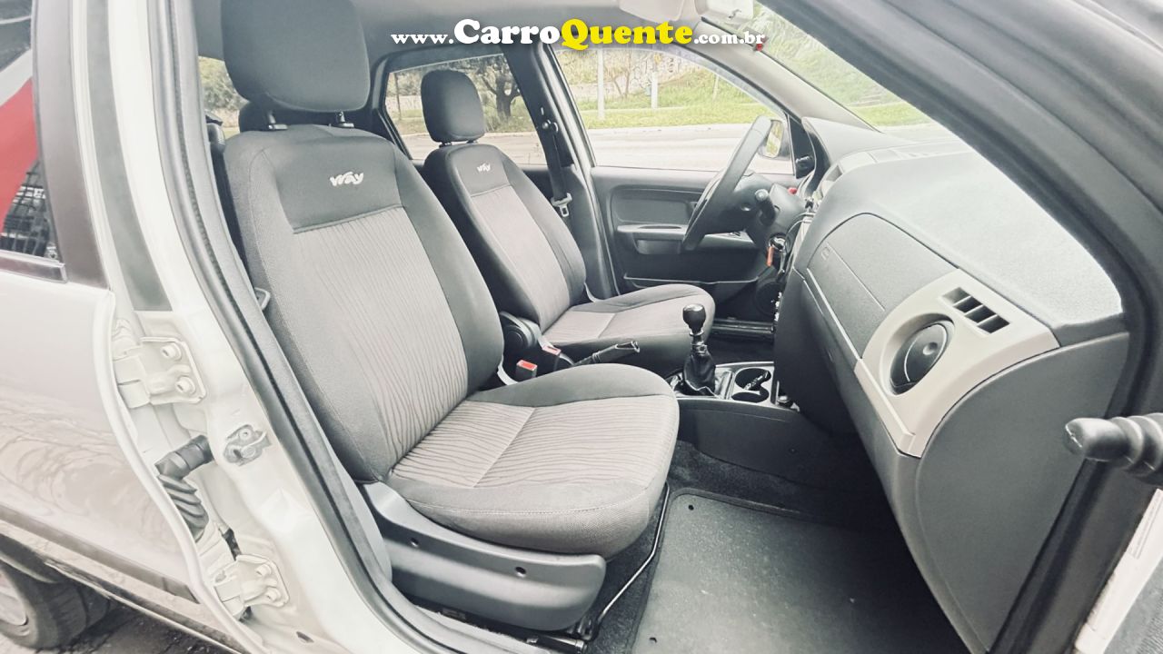 FIAT   PALIO WAY 1.0 FIRE FLEX 8V 5P   BRANCO 2015 1.0 FLEX - Loja