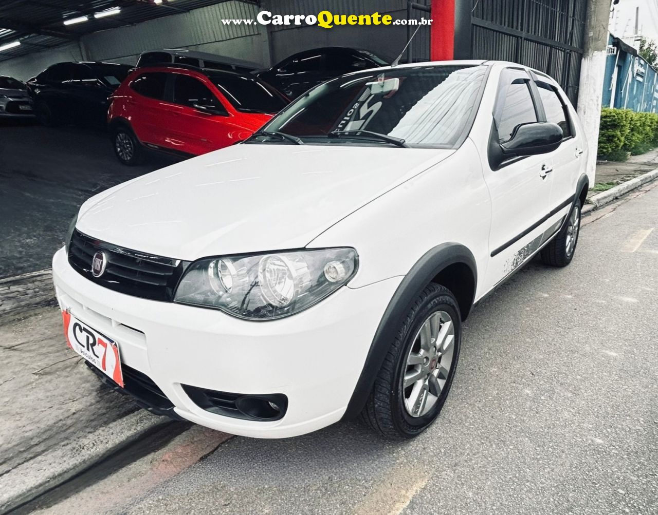FIAT   PALIO WAY 1.0 FIRE FLEX 8V 5P   BRANCO 2015 1.0 FLEX - Loja
