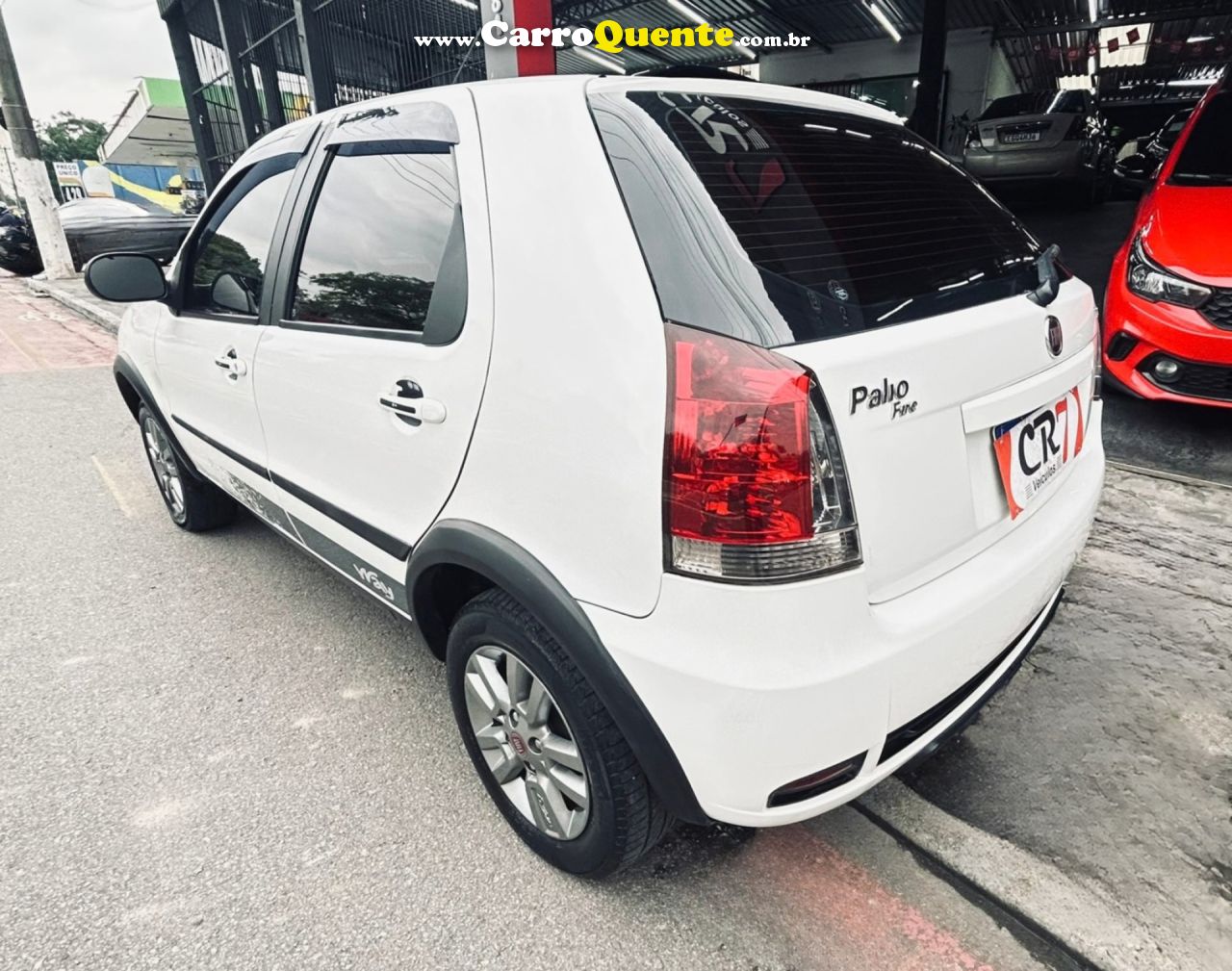 FIAT   PALIO WAY 1.0 FIRE FLEX 8V 5P   BRANCO 2015 1.0 FLEX - Loja