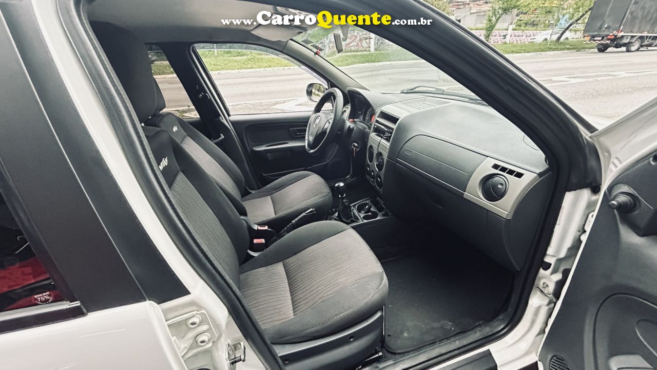 FIAT   PALIO WAY 1.0 FIRE FLEX 8V 5P   BRANCO 2015 1.0 FLEX - Loja