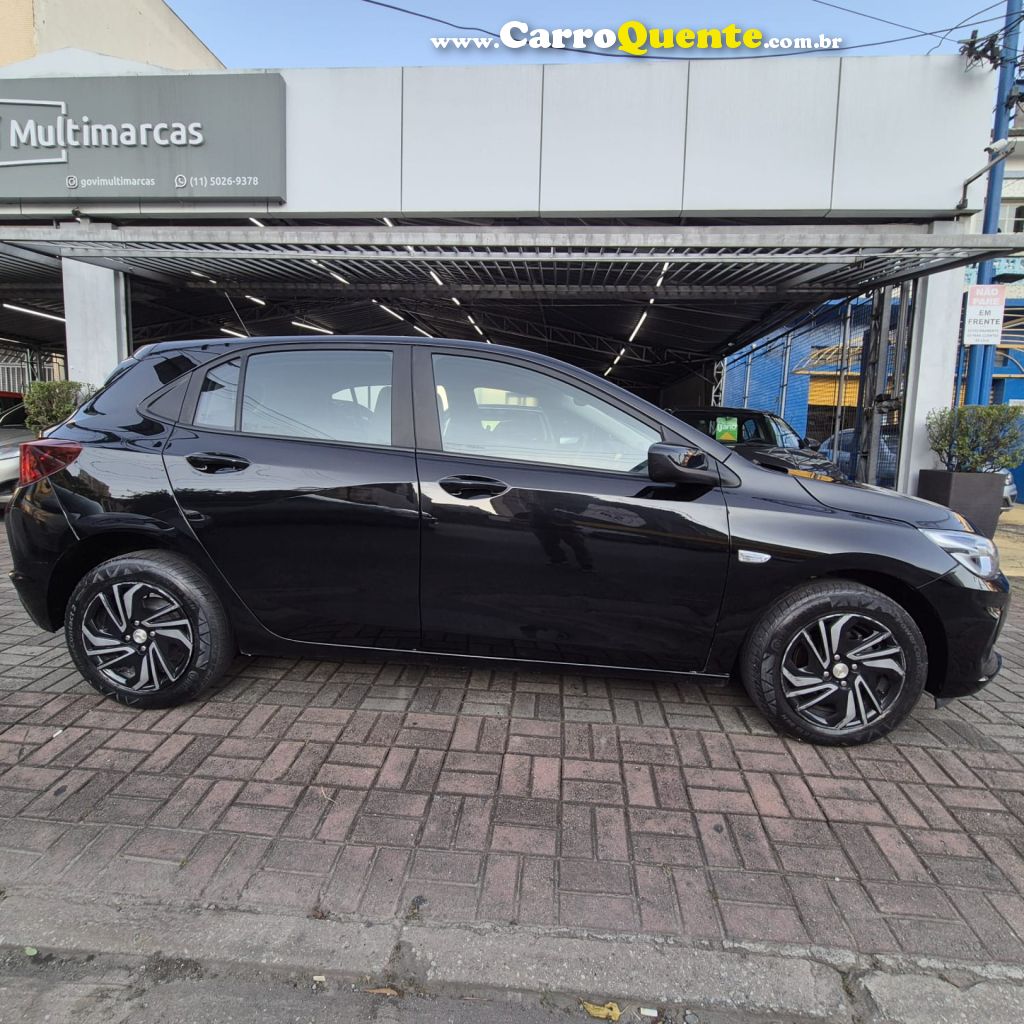 CHEVROLET   ONIX HATCH LT 1.0 8V FLEXPOWER 5P MEC.   PRETO 2025 1.0 FLEX - Loja
