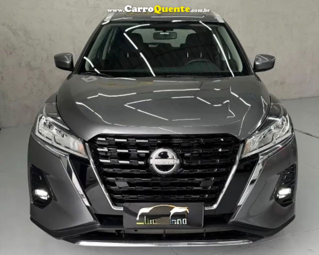 NISSAN   KICKS SENSE 1.6 16V FLEX AUT.   CINZA 2024 1.6 FLEX - Loja