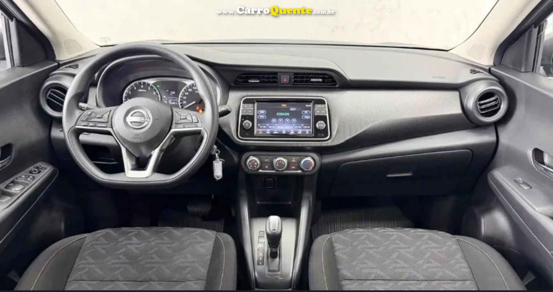 NISSAN   KICKS SENSE 1.6 16V FLEX AUT.   CINZA 2024 1.6 FLEX - Loja