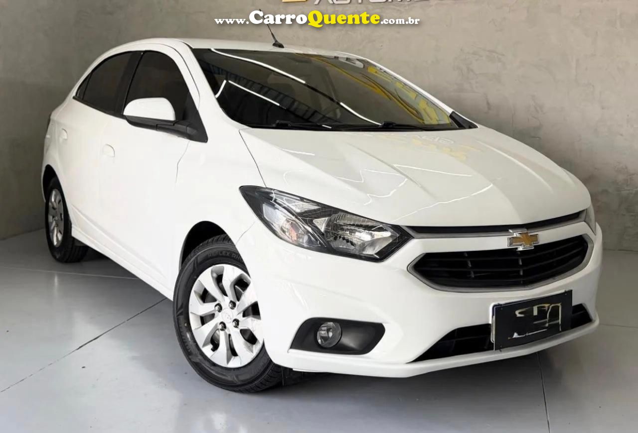 CHEVROLET   ONIX HATCH LT 1.0 8V FLEXPOWER 5P MEC.   BRANCO 2019 1.0 FLEX - Loja