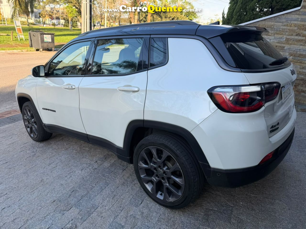 JEEP   COMPASS S 2.0 4X4 TB 16V DIESEL AUT.   BRANCO 2020 2.0 DIESEL - Loja
