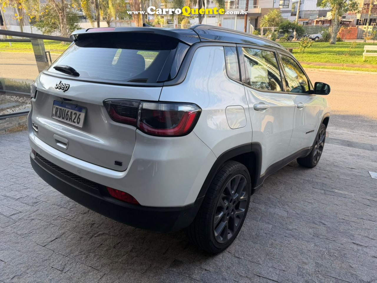 JEEP   COMPASS S 2.0 4X4 TB 16V DIESEL AUT.   BRANCO 2020 2.0 DIESEL - Loja