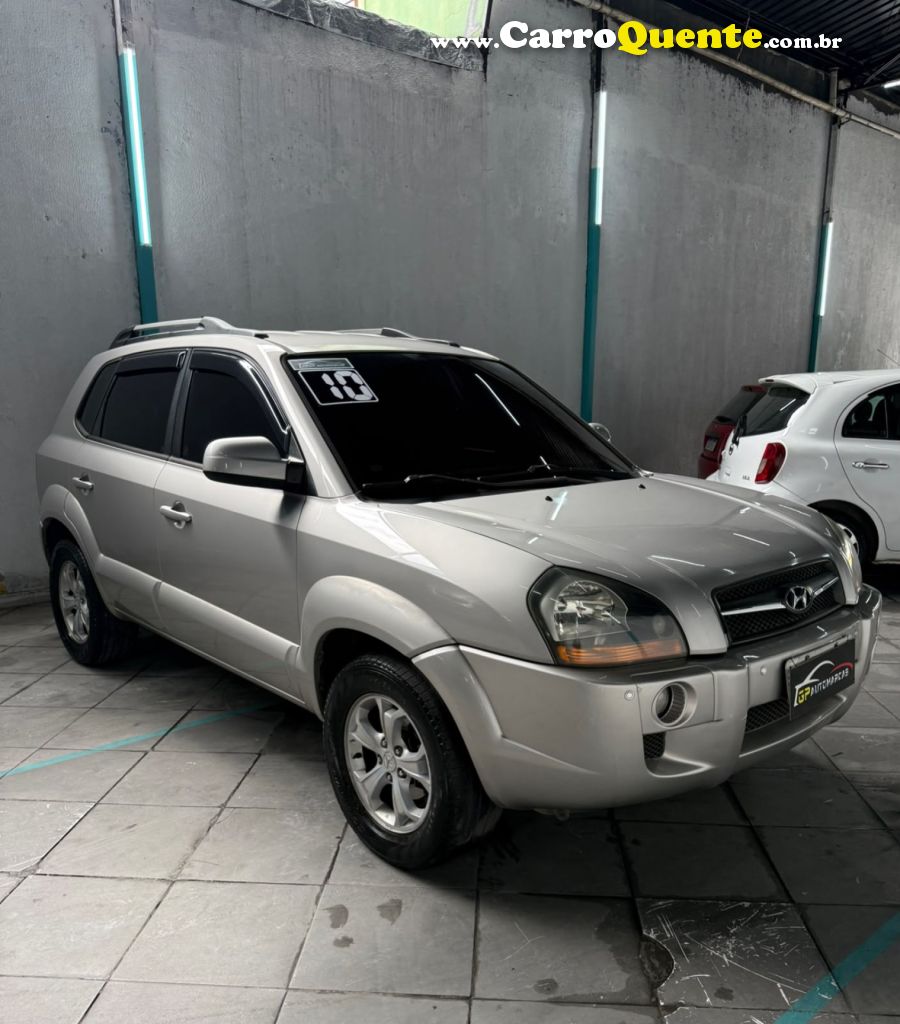 HYUNDAI   TUCSON 2.0 16V AUT.   PRATA 2010 2.0 GASOLINA - Loja