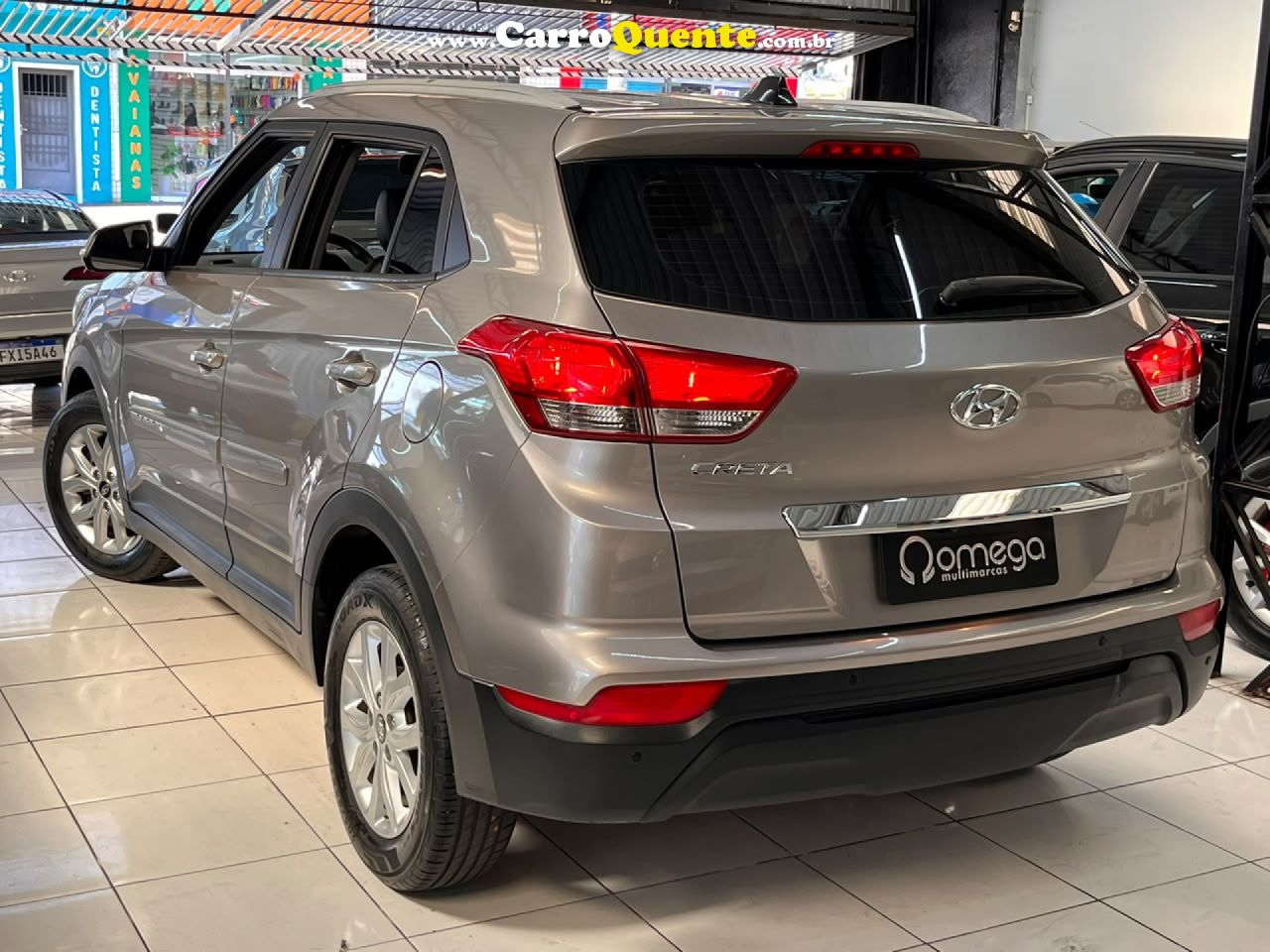 HYUNDAI   CRETA ACTION 1.6 16V FLEX AUT.   PRATA 2022 1.6 FLEX - Loja