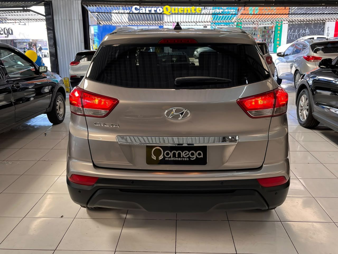 HYUNDAI   CRETA ACTION 1.6 16V FLEX AUT.   PRATA 2022 1.6 FLEX - Loja
