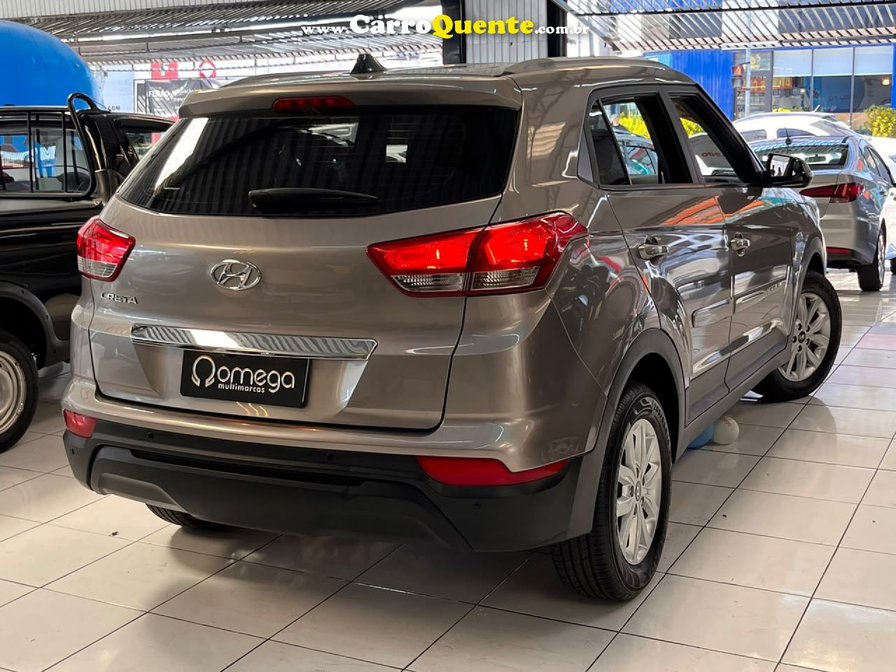 HYUNDAI   CRETA ACTION 1.6 16V FLEX AUT.   PRATA 2022 1.6 FLEX - Loja