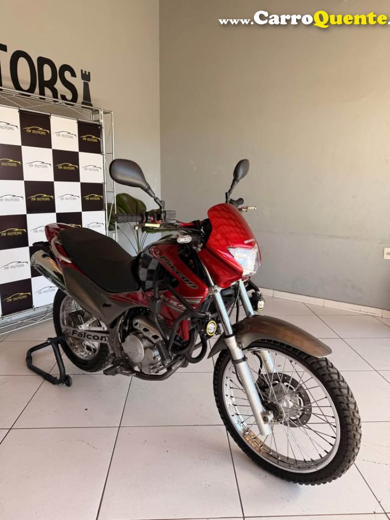HONDA   NX-4 FALCON 400   VERMELHO 2008 00 GASOLINA - Loja