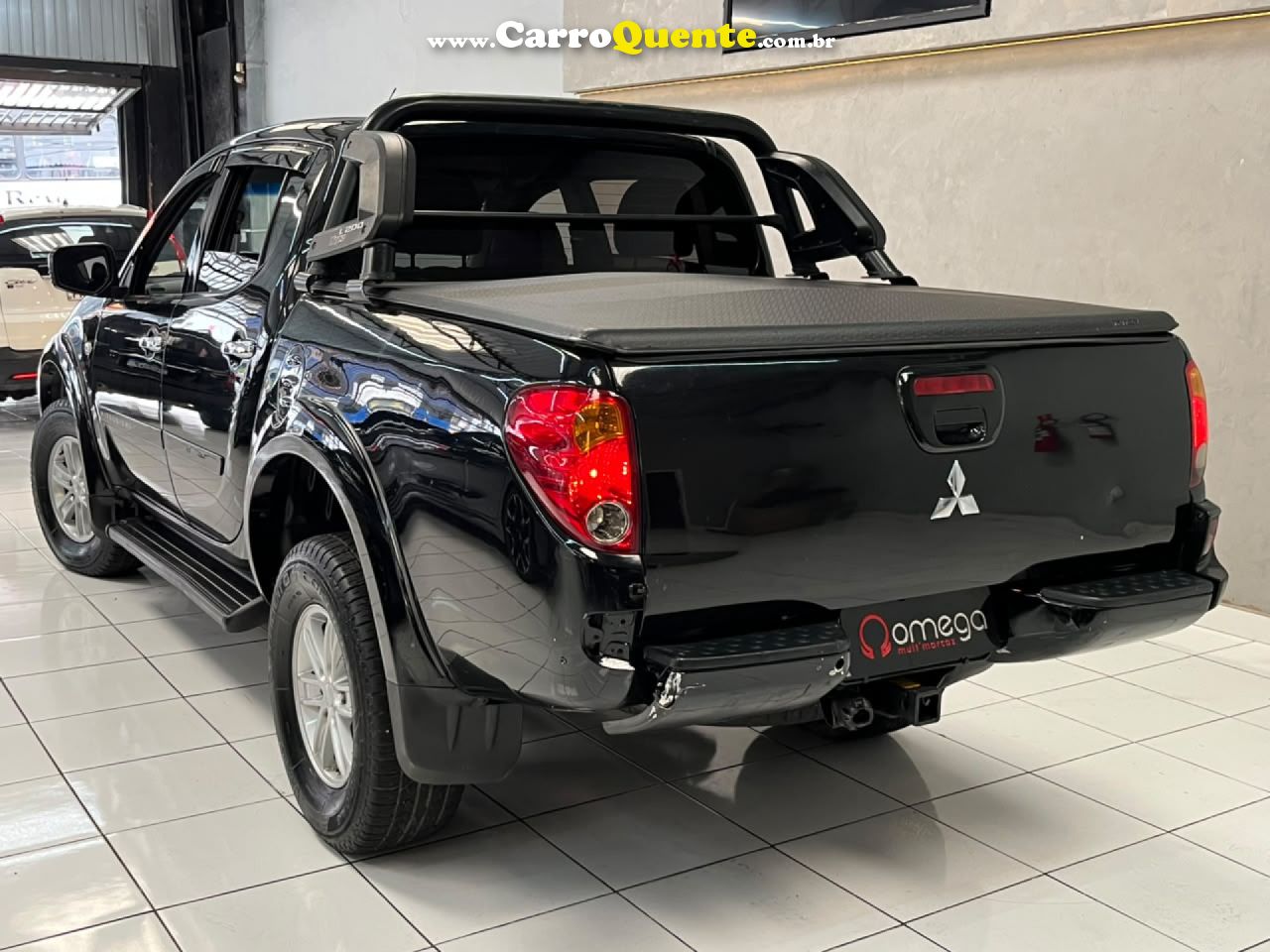 MITSUBISHI   L200 TRITON HPE 3.5 CD V6 24V FLEX AUT.   PRETO 2010 3.5 FLEX - Loja
