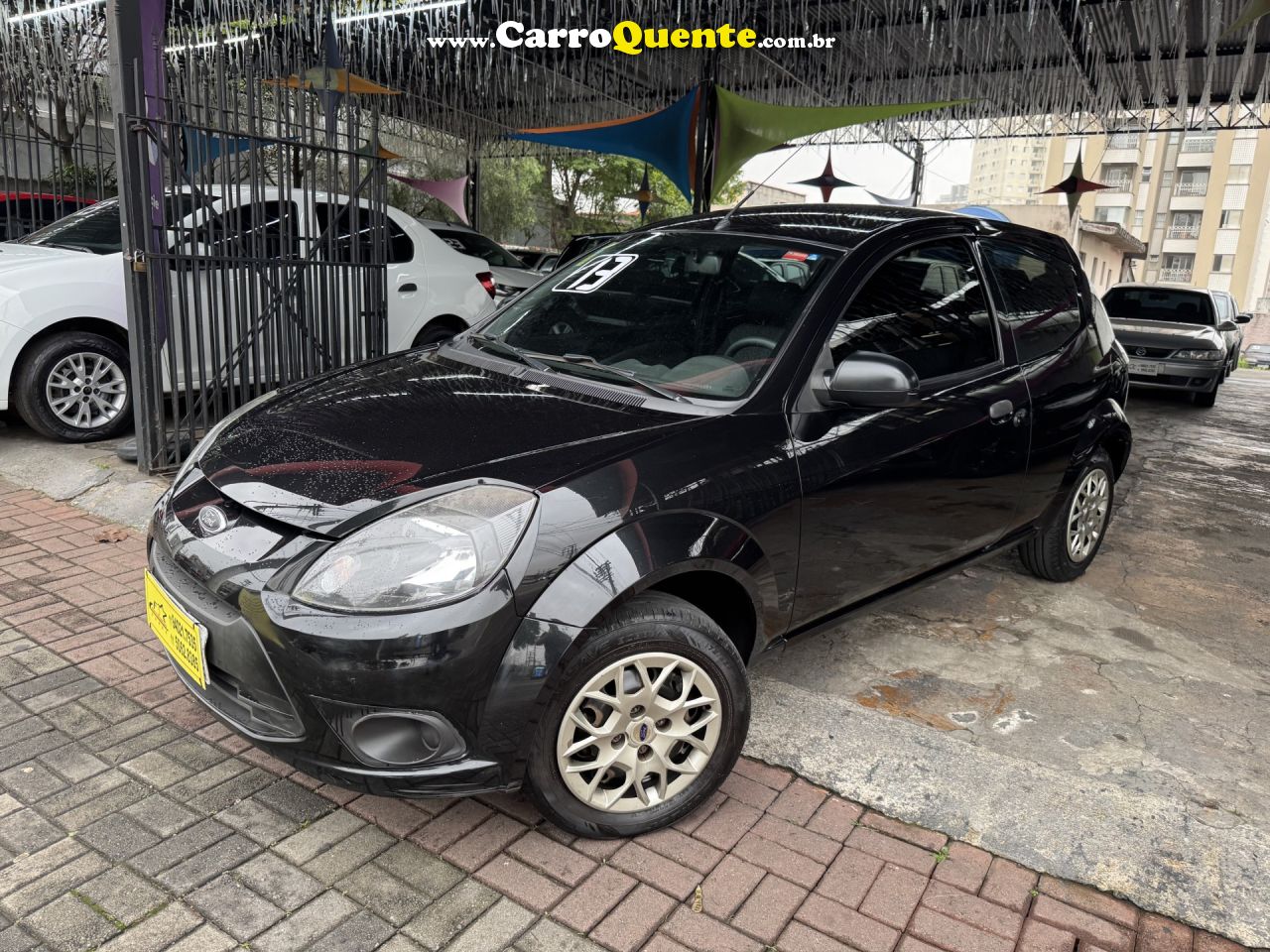 FORD   KA 1.0 8V1.0 8V ST FLEX 3P   PRETO 2013 1.0 FLEX - Loja