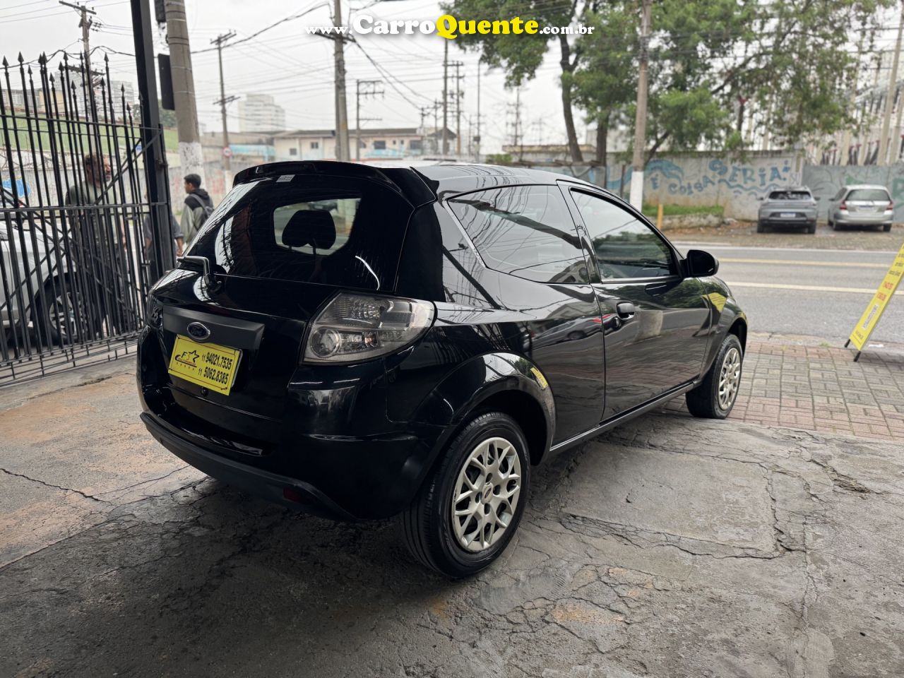 FORD   KA 1.0 8V1.0 8V ST FLEX 3P   PRETO 2013 1.0 FLEX - Loja