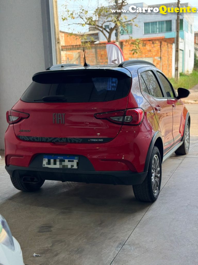 FIAT   ARGO TREKKING 1.3 8V FLEX   VERMELHO 2022 1.3 FLEX - Loja