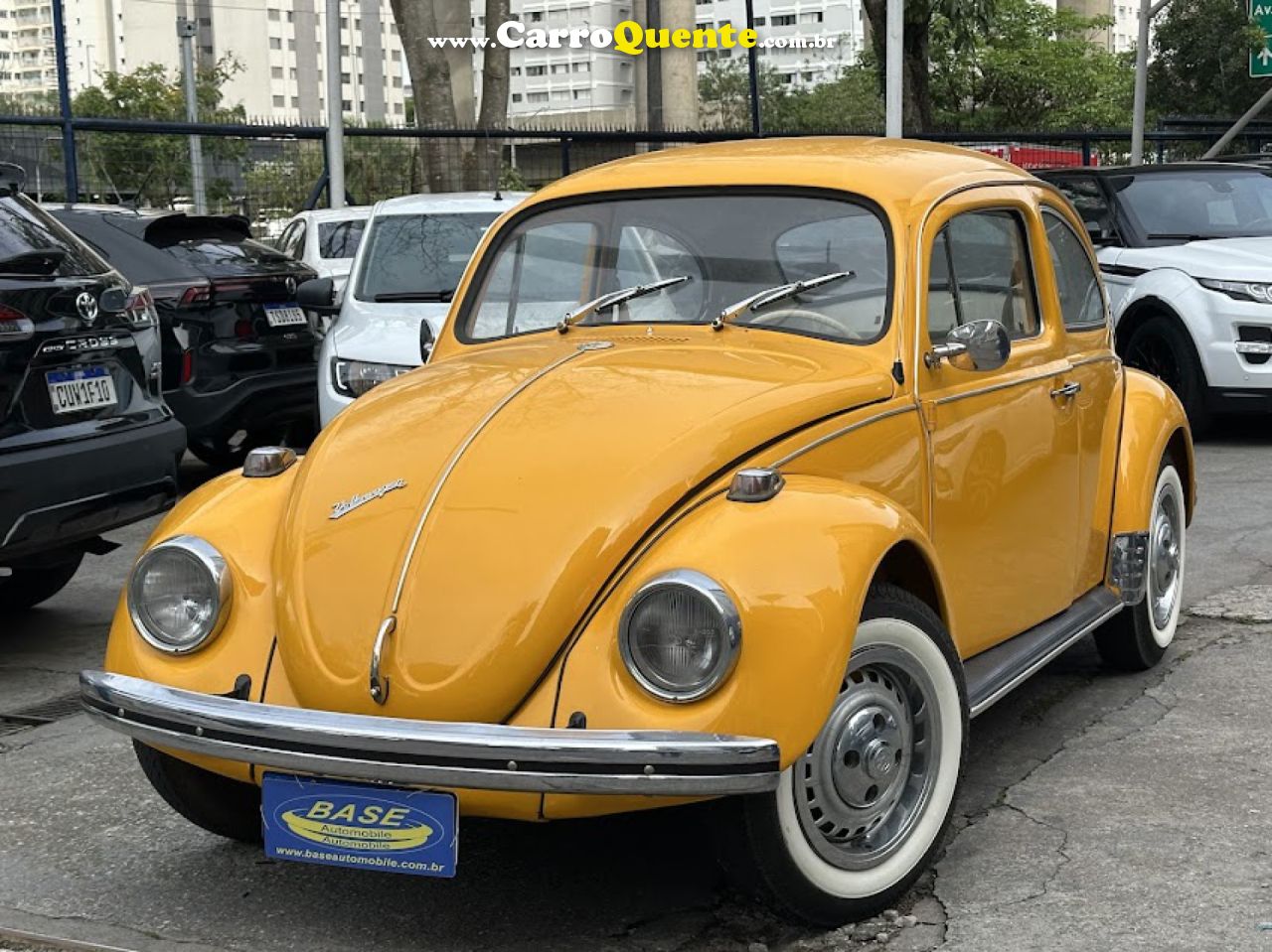 VOLKSWAGEN   FUSCA   AMARELO 1975 1.3 GASOLINA - Loja