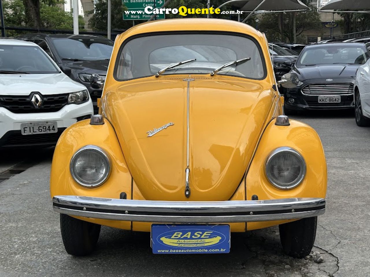 VOLKSWAGEN   FUSCA   AMARELO 1975 1.3 GASOLINA - Loja