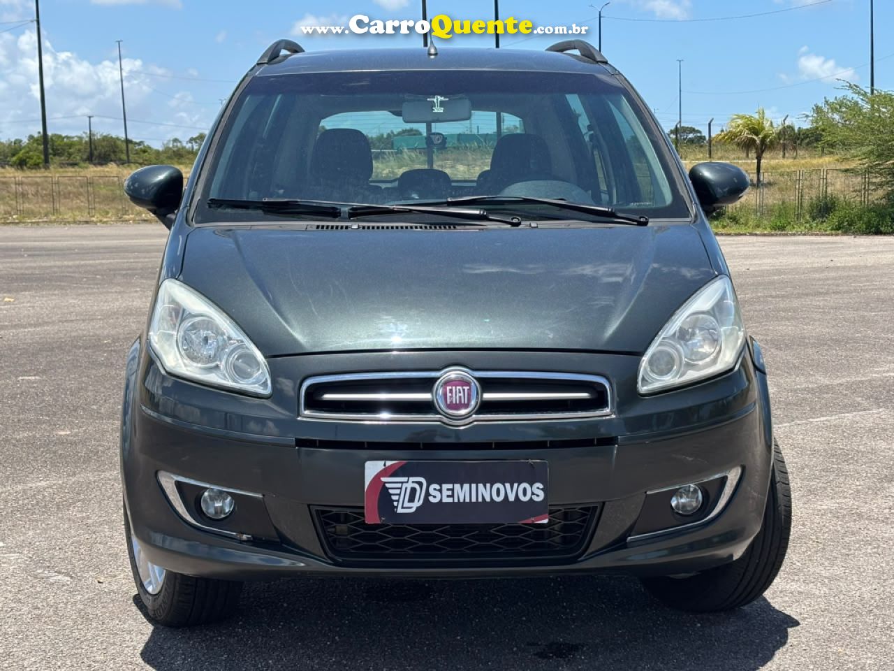 FIAT   IDEA ATTRACTIVE 1.4 FIRE FLEX 8V 5P   CINZA 2015 1.4 FLEX - Loja