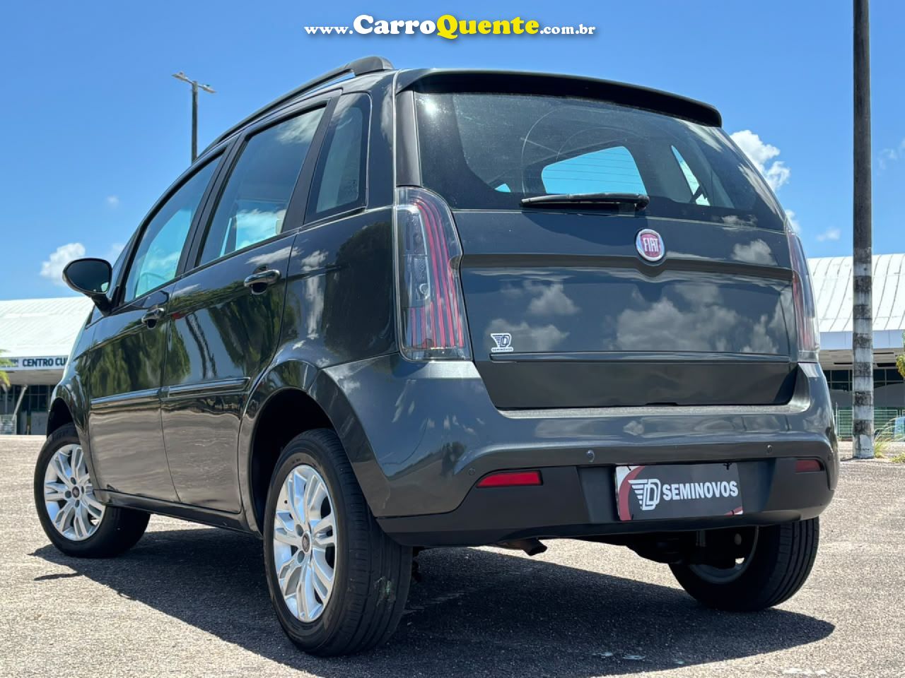 FIAT   IDEA ATTRACTIVE 1.4 FIRE FLEX 8V 5P   CINZA 2015 1.4 FLEX - Loja