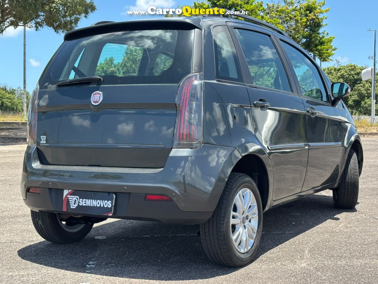 FIAT   IDEA ATTRACTIVE 1.4 FIRE FLEX 8V 5P   CINZA 2015 1.4 FLEX - Loja