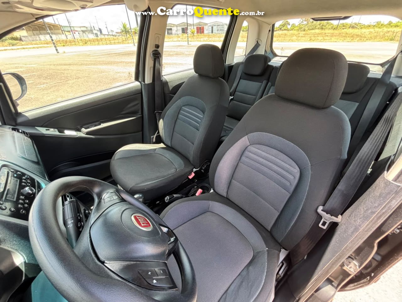 FIAT   IDEA ATTRACTIVE 1.4 FIRE FLEX 8V 5P   CINZA 2015 1.4 FLEX - Loja