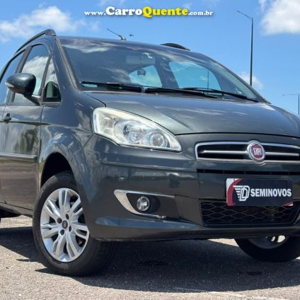 FIAT   IDEA ATTRACTIVE 1.4 FIRE FLEX 8V 5P   CINZA 2015 1.4 FLEX