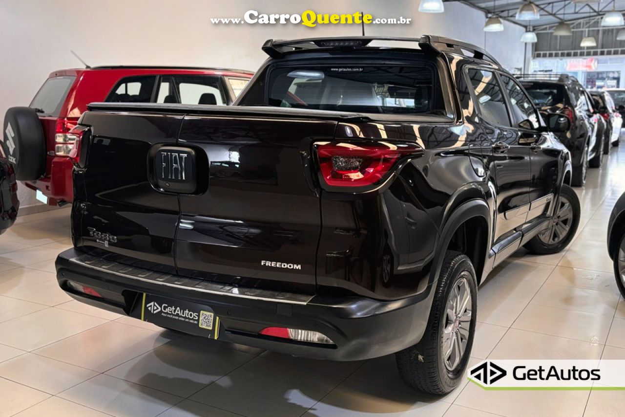 FIAT   TORO FREEDOM 1.8 16V FLEX AUT.   MARROM 2020 1.8 FLEX - Loja