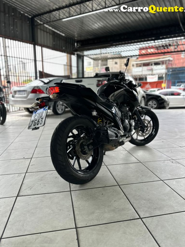 YAMAHA    FZ250 FAZER   PRETO 2021 250 FLEX - Loja