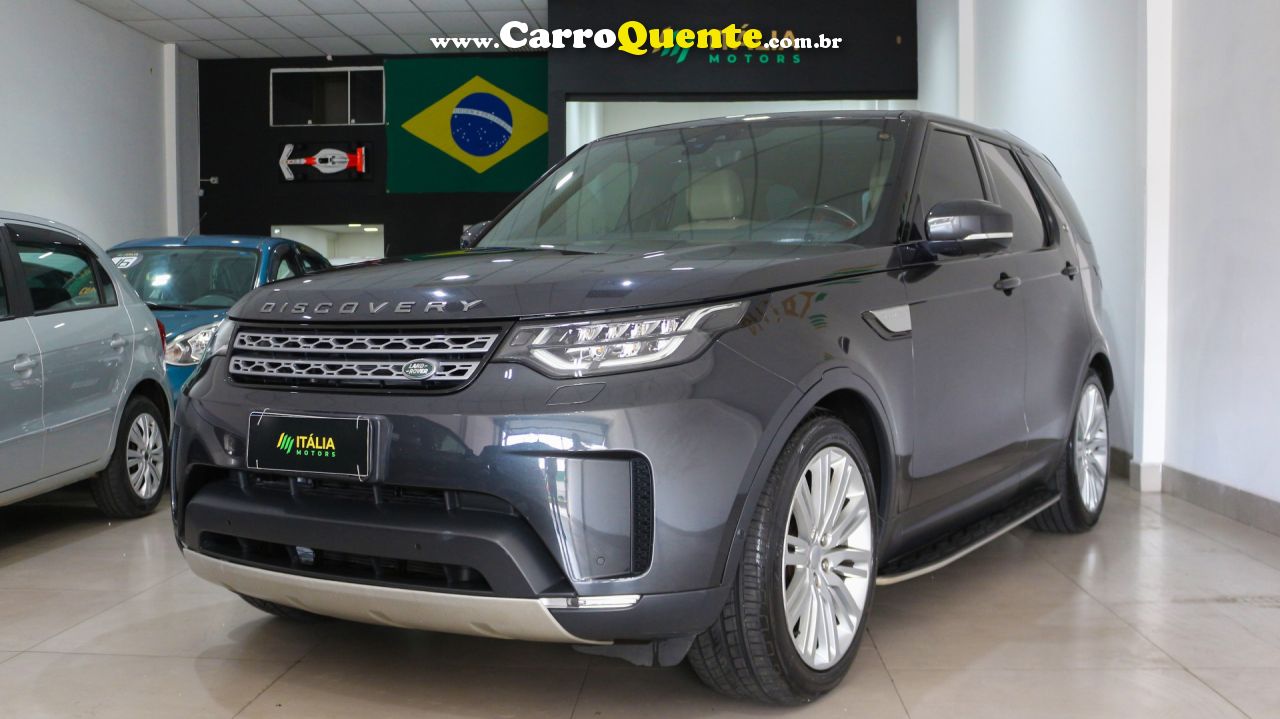 LAND ROVER   DISCOVERY HSE 3.0 V6 4X4 TD6 DIESEL AUT.   CINZA 2018 3.0 DIESEL - Loja