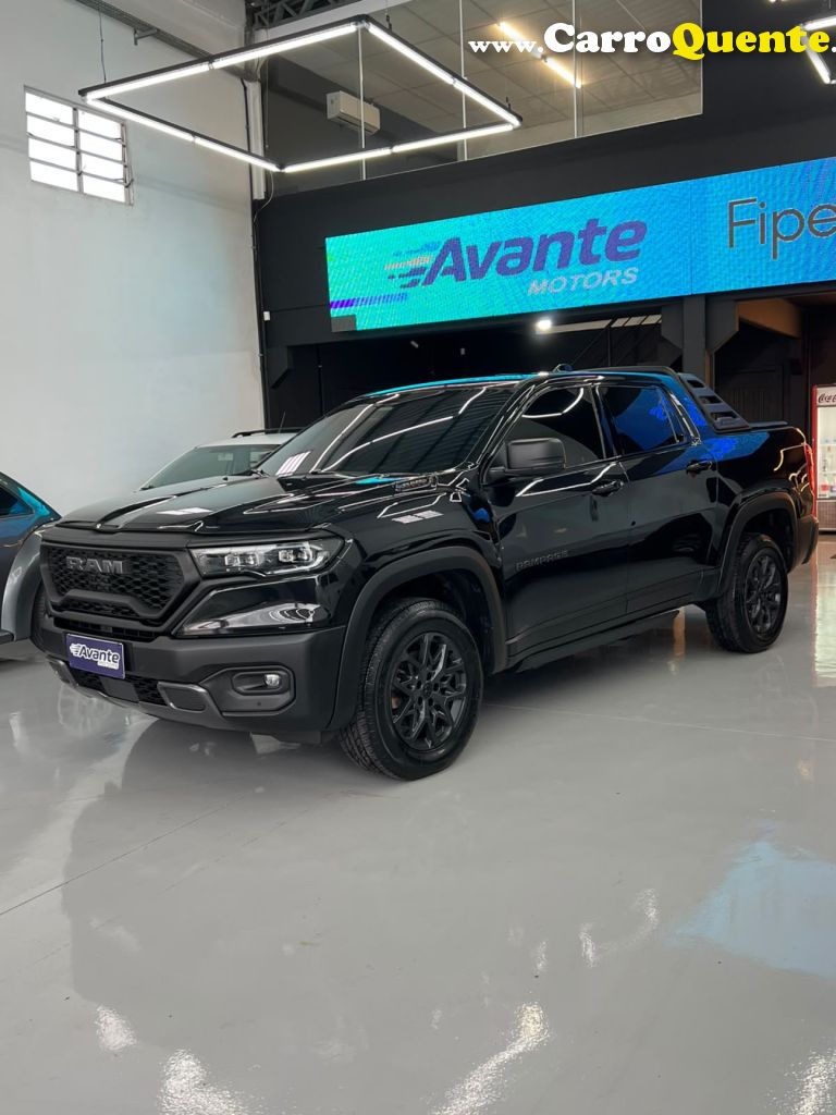 RAM   RAMPAGE REBEL 2.0 TB CD 4X4 DIESEL AUT.   PRETO 2024 2.0 DIESEL - Loja