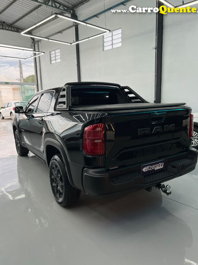 RAM   RAMPAGE REBEL 2.0 TB CD 4X4 DIESEL AUT.   PRETO 2024 2.0 DIESEL - Loja