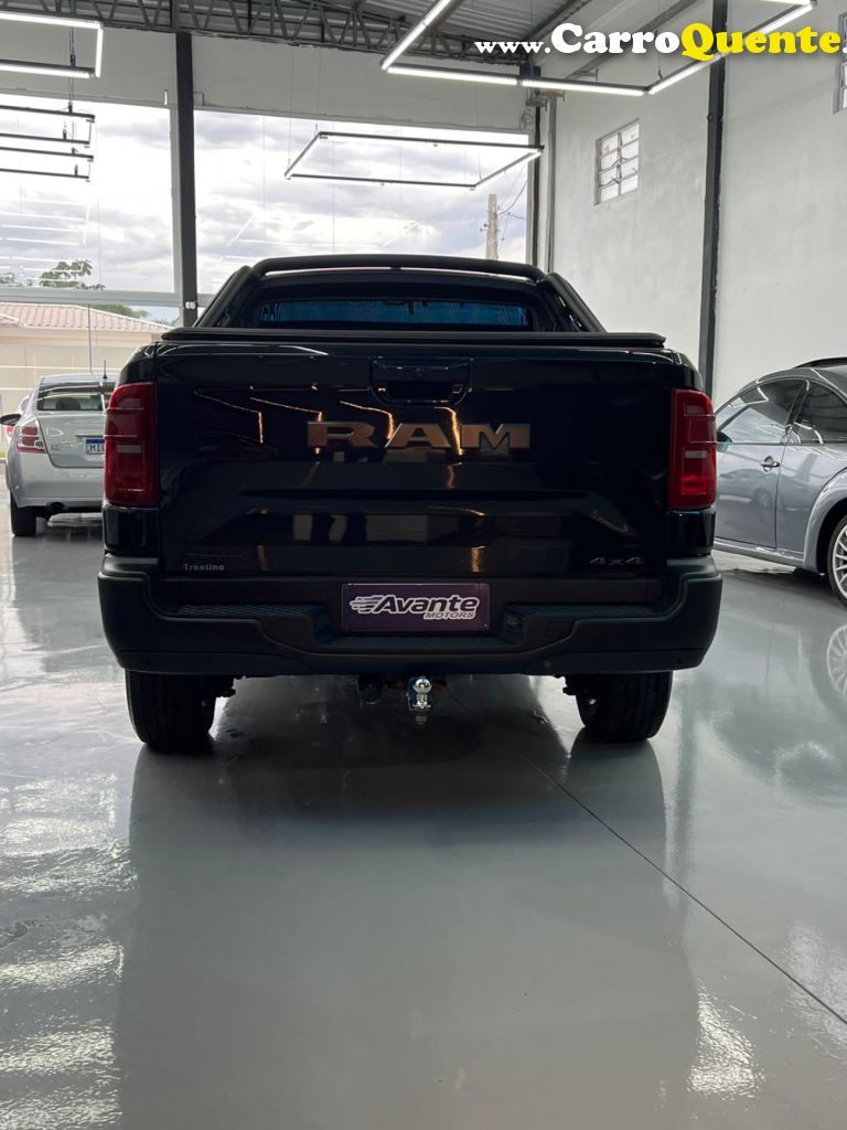 RAM   RAMPAGE REBEL 2.0 TB CD 4X4 DIESEL AUT.   PRETO 2024 2.0 DIESEL - Loja