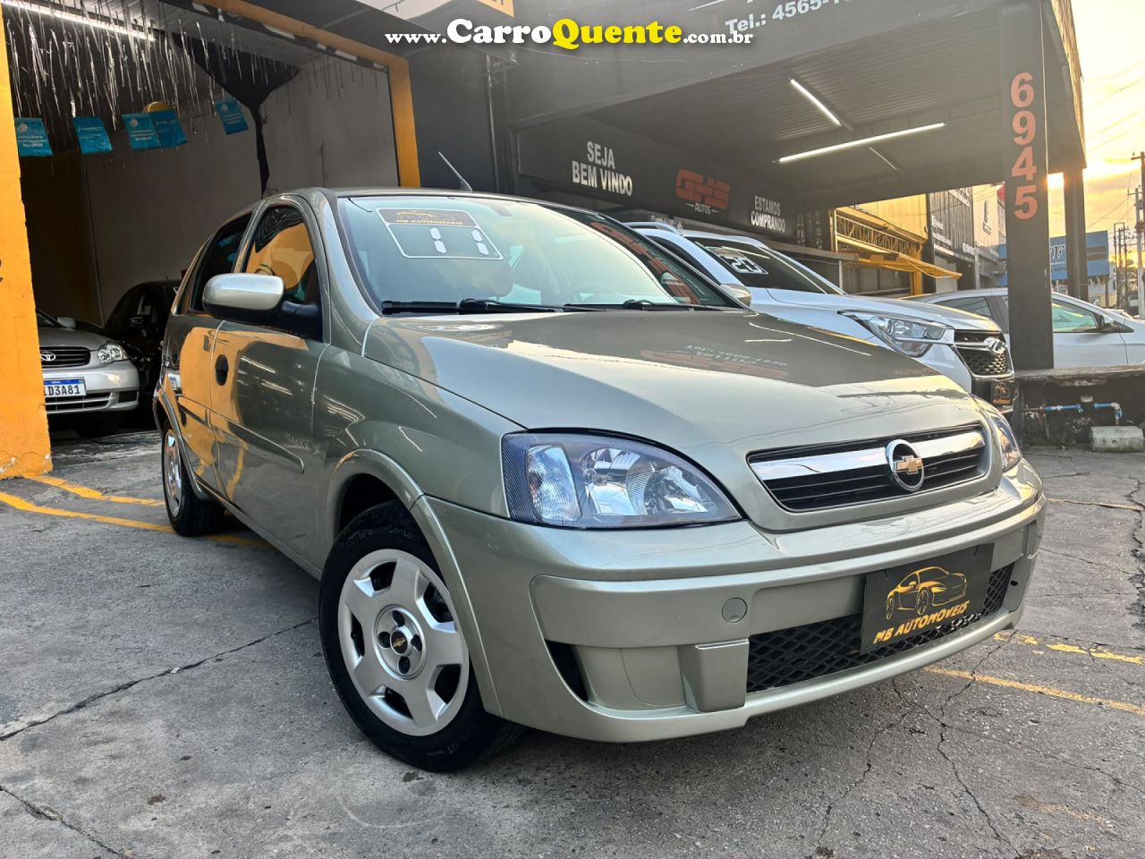 CHEVROLET   CORSA HAT. MAXX 1.4 8V ECONOFLEX 5P   BRONZE 2011 1.4 FLEX - Loja