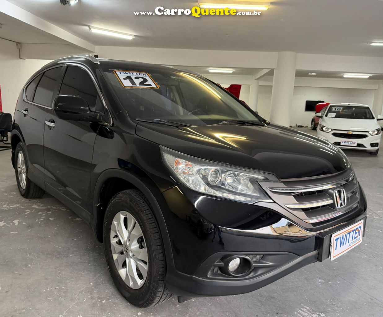 HONDA   CR-V EXL 2.0 16V 4WD2.0 FLEXONE AUT.   PRETO 2012 2.0 GASOLINA - Loja