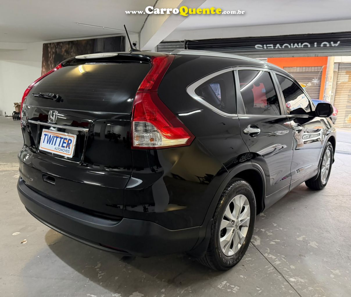 HONDA   CR-V EXL 2.0 16V 4WD2.0 FLEXONE AUT.   PRETO 2012 2.0 GASOLINA - Loja