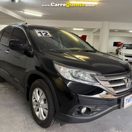 HONDA   CR-V EXL 2.0 16V 4WD2.0 FLEXONE AUT.   PRETO 2012 2.0 GASOLINA