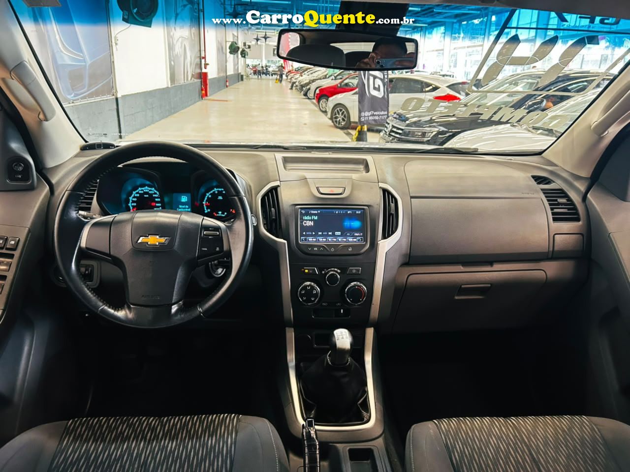 CHEVROLET   S10 PICK-UP LT 2.4 F.POWER 4X2 CD   PRATA 2014 2.4 FLEX - Loja