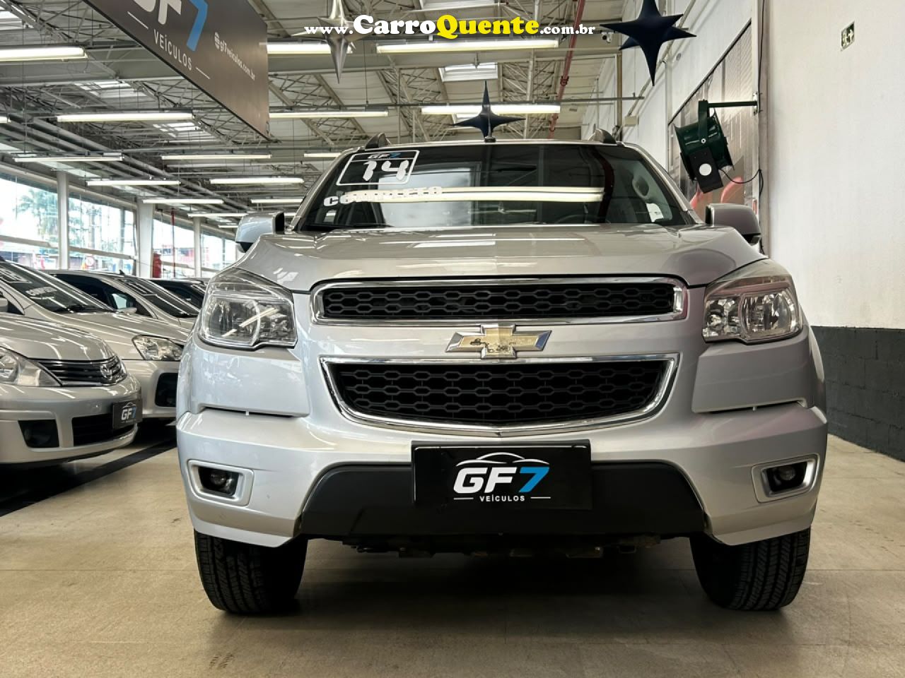 CHEVROLET   S10 PICK-UP LT 2.4 F.POWER 4X2 CD   PRATA 2014 2.4 FLEX - Loja