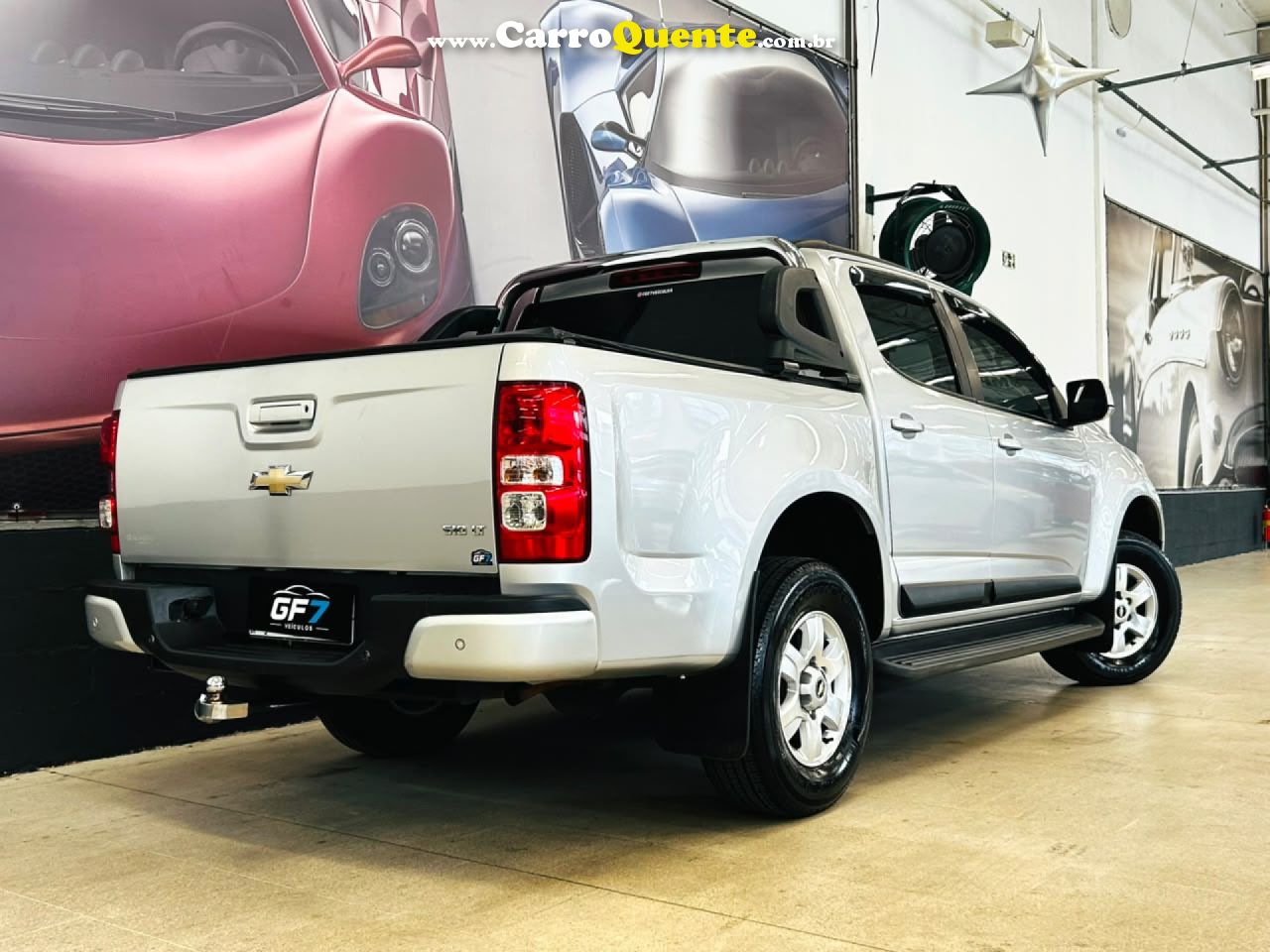 CHEVROLET   S10 PICK-UP LT 2.4 F.POWER 4X2 CD   PRATA 2014 2.4 FLEX - Loja