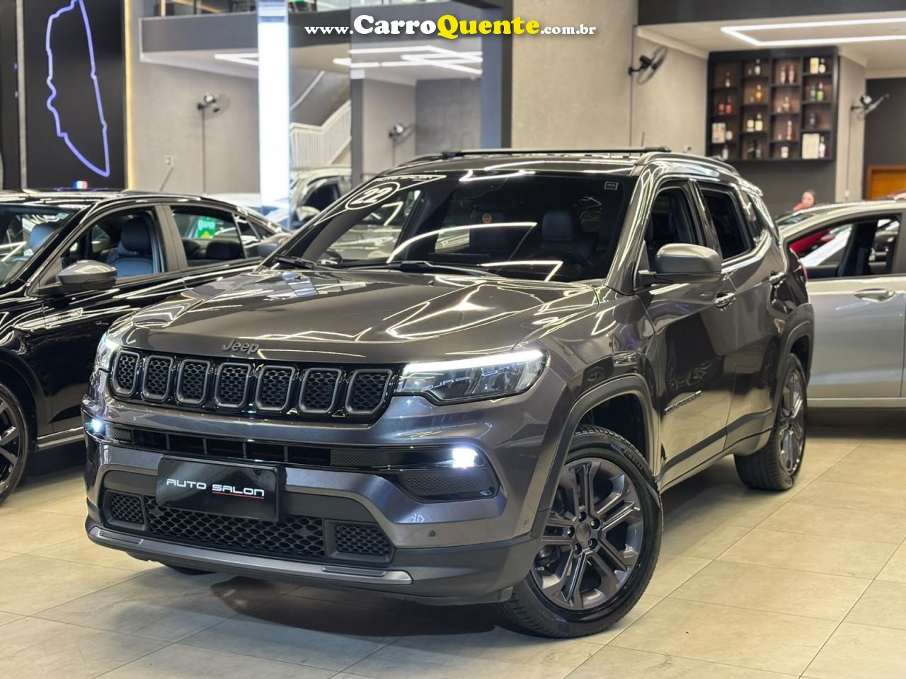JEEP COMPASS 1.3 T270 TURBO LONGITUDE 80 ANOS 2022 - Loja