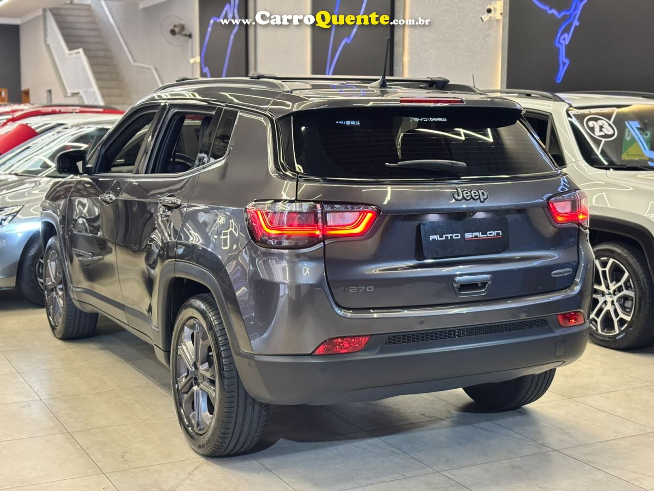JEEP COMPASS 1.3 T270 TURBO LONGITUDE 80 ANOS 2022 - Loja