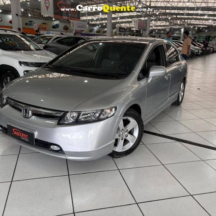 CIVIC 1.8 LXS MANUAL RARIDADE 2007