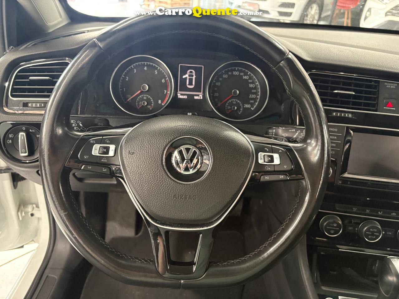 GOLF 1.4 TSI HIGHLINE TOP DE LINHA C/ BLINDAGEM III-A 2014 - Loja