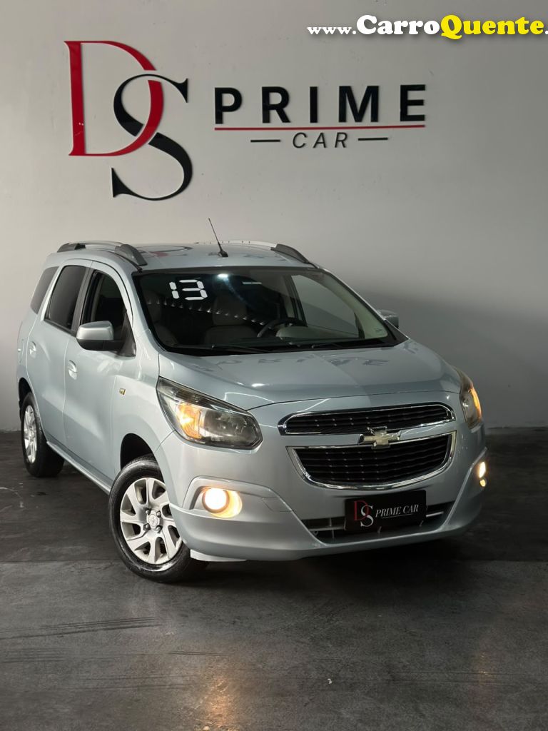 CHEVROLET   SPIN LTZ 1.8 8V ECONO.FLEX 5P MEC.   PRATA 2013 1.8 FLEX - Loja