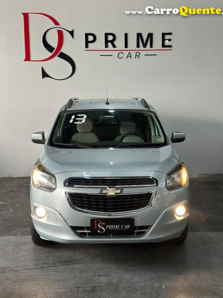 CHEVROLET   SPIN LTZ 1.8 8V ECONO.FLEX 5P MEC.   PRATA 2013 1.8 FLEX - Loja