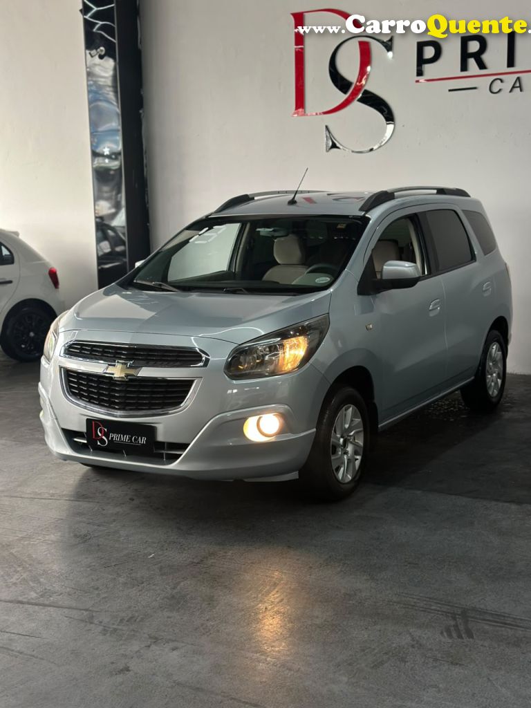CHEVROLET   SPIN LTZ 1.8 8V ECONO.FLEX 5P MEC.   PRATA 2013 1.8 FLEX - Loja