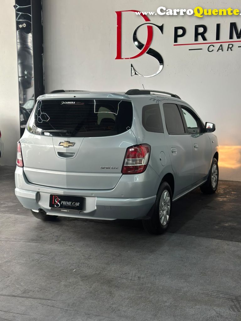 CHEVROLET   SPIN LTZ 1.8 8V ECONO.FLEX 5P MEC.   PRATA 2013 1.8 FLEX - Loja