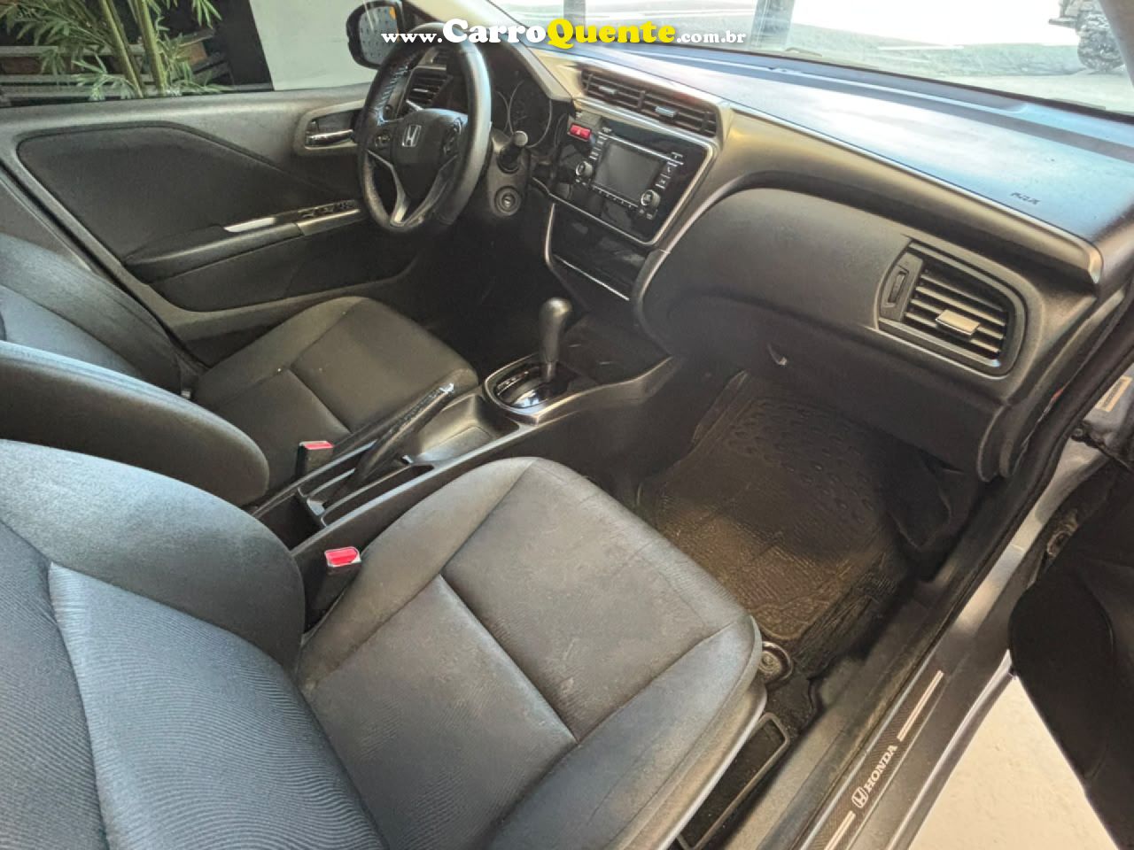HONDA   CITY SEDAN EX 1.5 FLEX 16V 4P AUT.   CINZA 2015 1.5 FLEX - Loja
