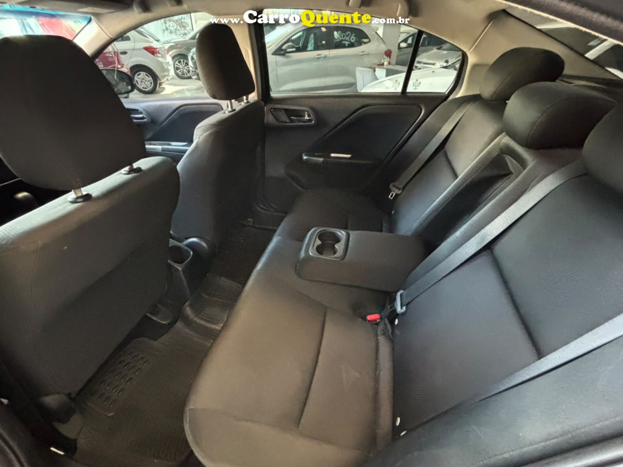 HONDA   CITY SEDAN EX 1.5 FLEX 16V 4P AUT.   CINZA 2015 1.5 FLEX - Loja